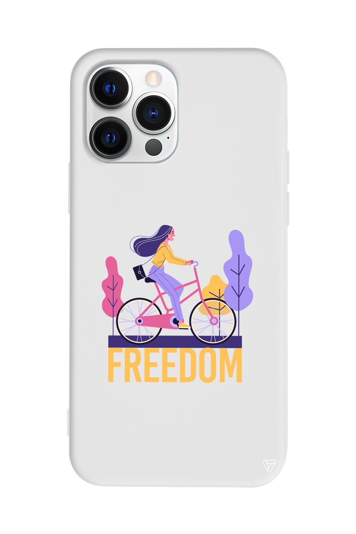 Freedom Lansman Model İçi Kadife Silikon Telefon Kılıfı