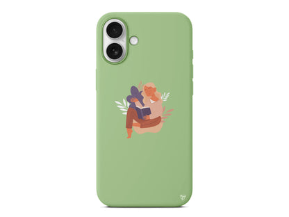 Book Lover Lansman Model İçi Kadife Silikon Telefon Kılıfı