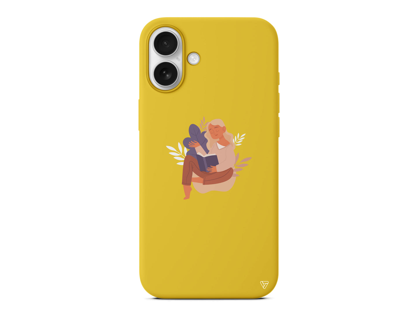 Book Lover Lansman Model İçi Kadife Silikon Telefon Kılıfı – Plus Serisine Özel