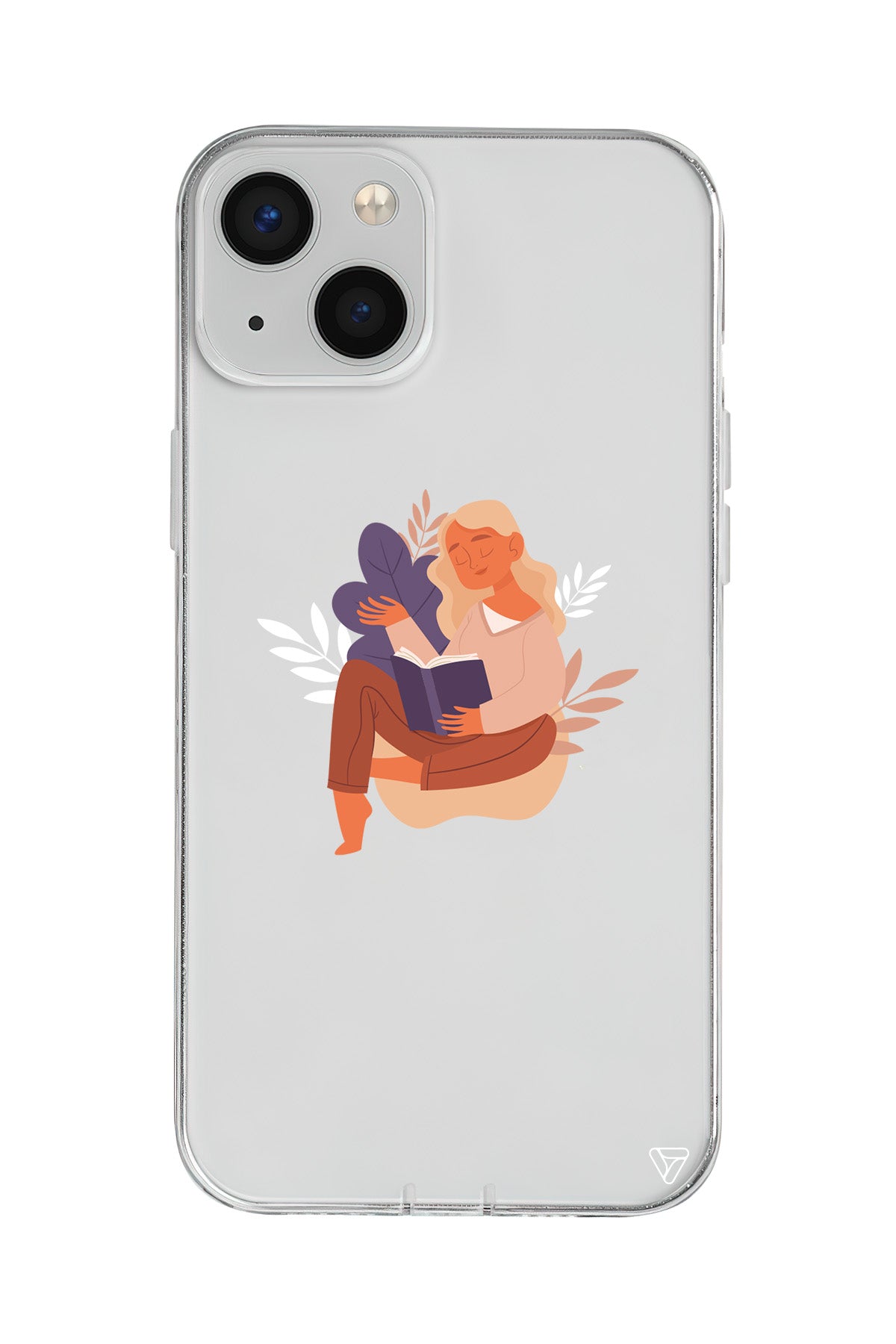 Book Lover Lansman Model İçi Kadife Silikon Telefon Kılıfı – Plus Serisine Özel