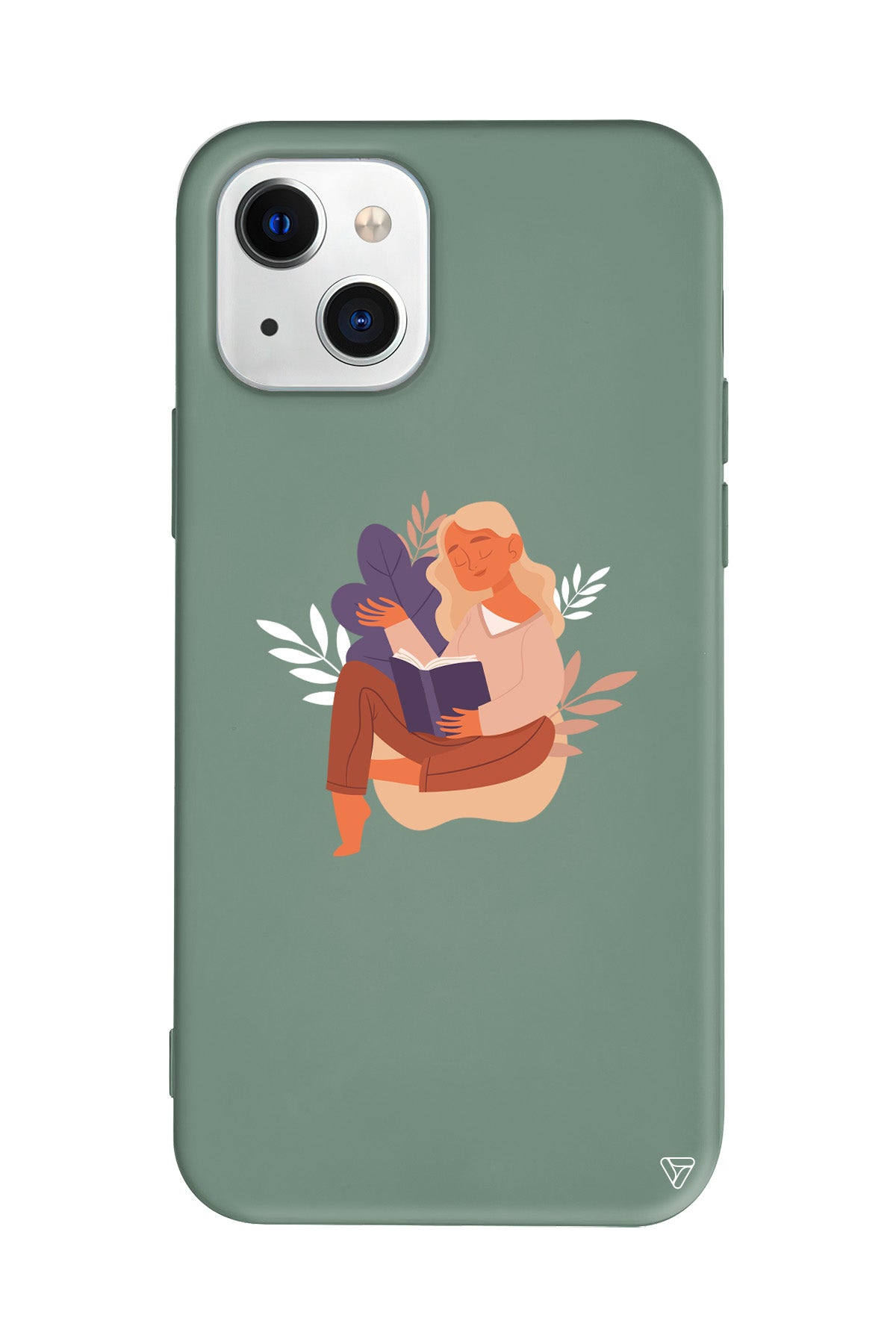 Book Lover Lansman Model İçi Kadife Silikon Telefon Kılıfı – Plus Serisine Özel