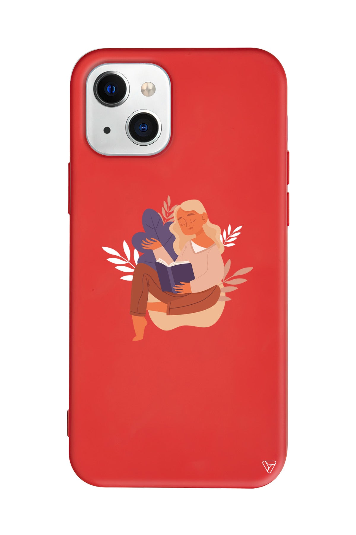 Book Lover Lansman Model İçi Kadife Silikon Telefon Kılıfı – Plus Serisine Özel