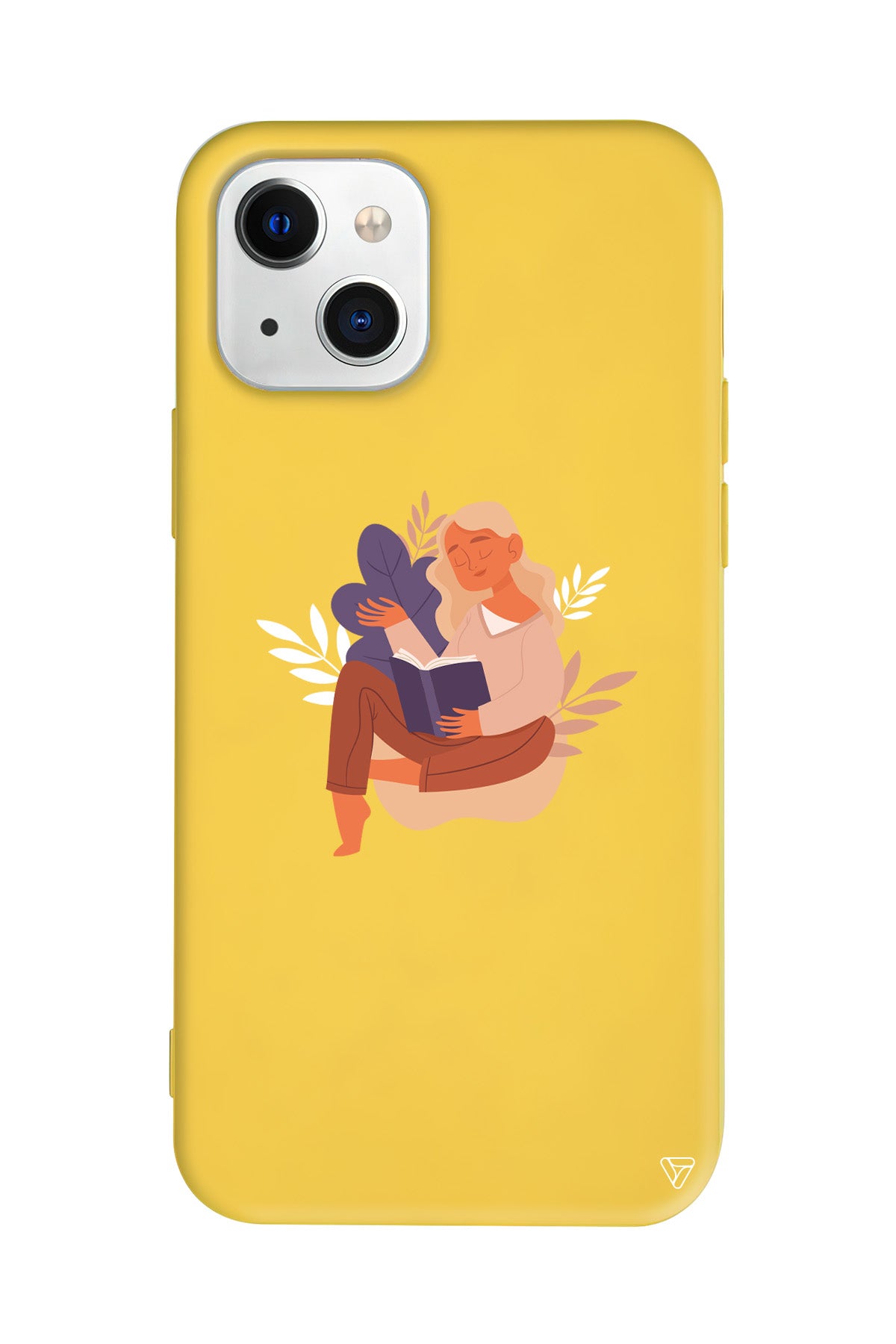 Book Lover Lansman Model İçi Kadife Silikon Telefon Kılıfı – Plus Serisine Özel