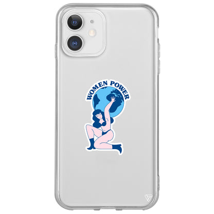 World Up Woman Lansman Model İçi Kadife Silikon Telefon Kılıfı