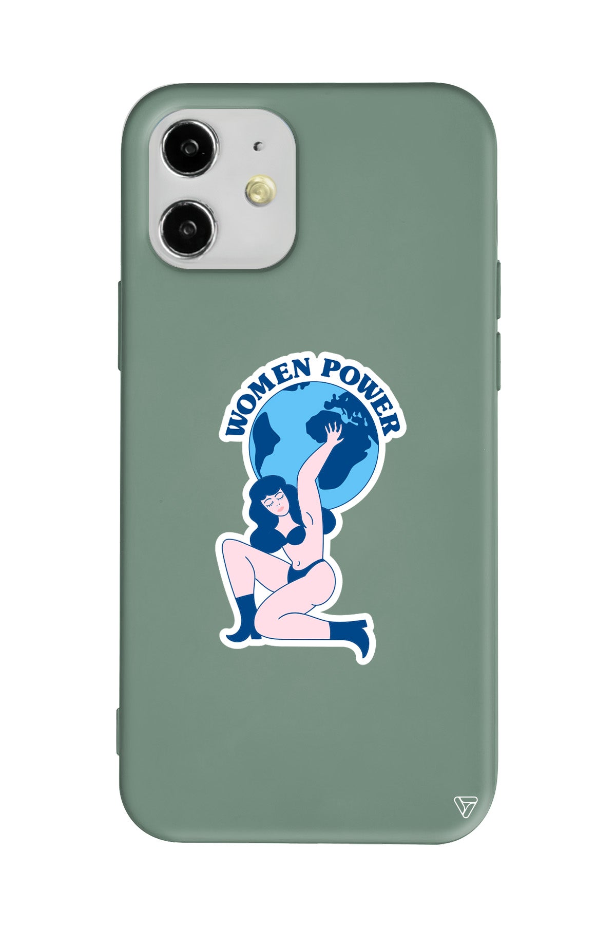 World Up Woman Lansman Model İçi Kadife Silikon Telefon Kılıfı