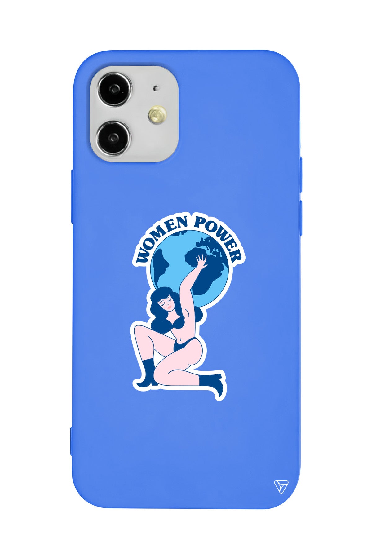 World Up Woman Lansman Model İçi Kadife Silikon Telefon Kılıfı