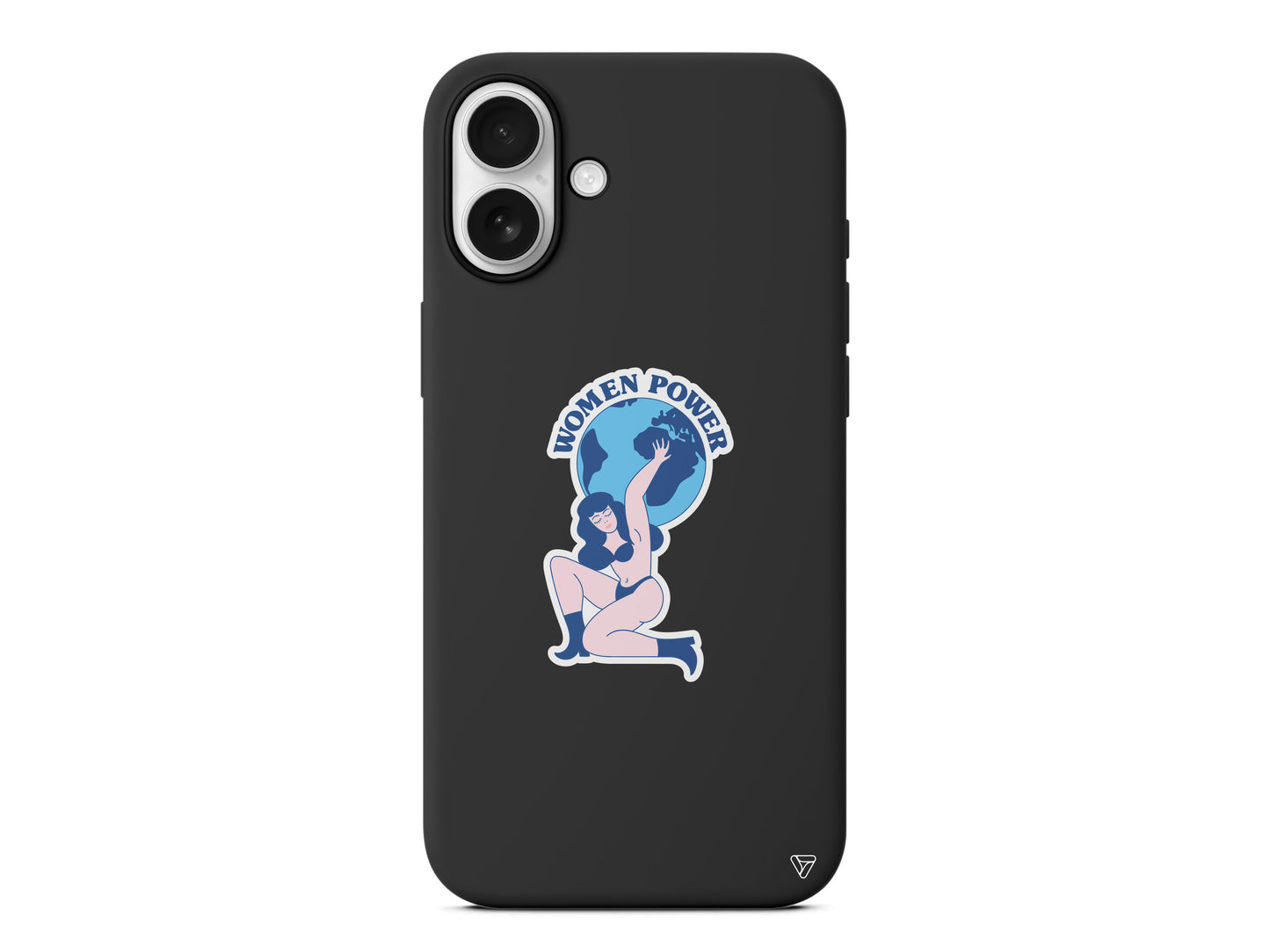 World Up Woman Lansman Model İçi Kadife Silikon Telefon Kılıfı