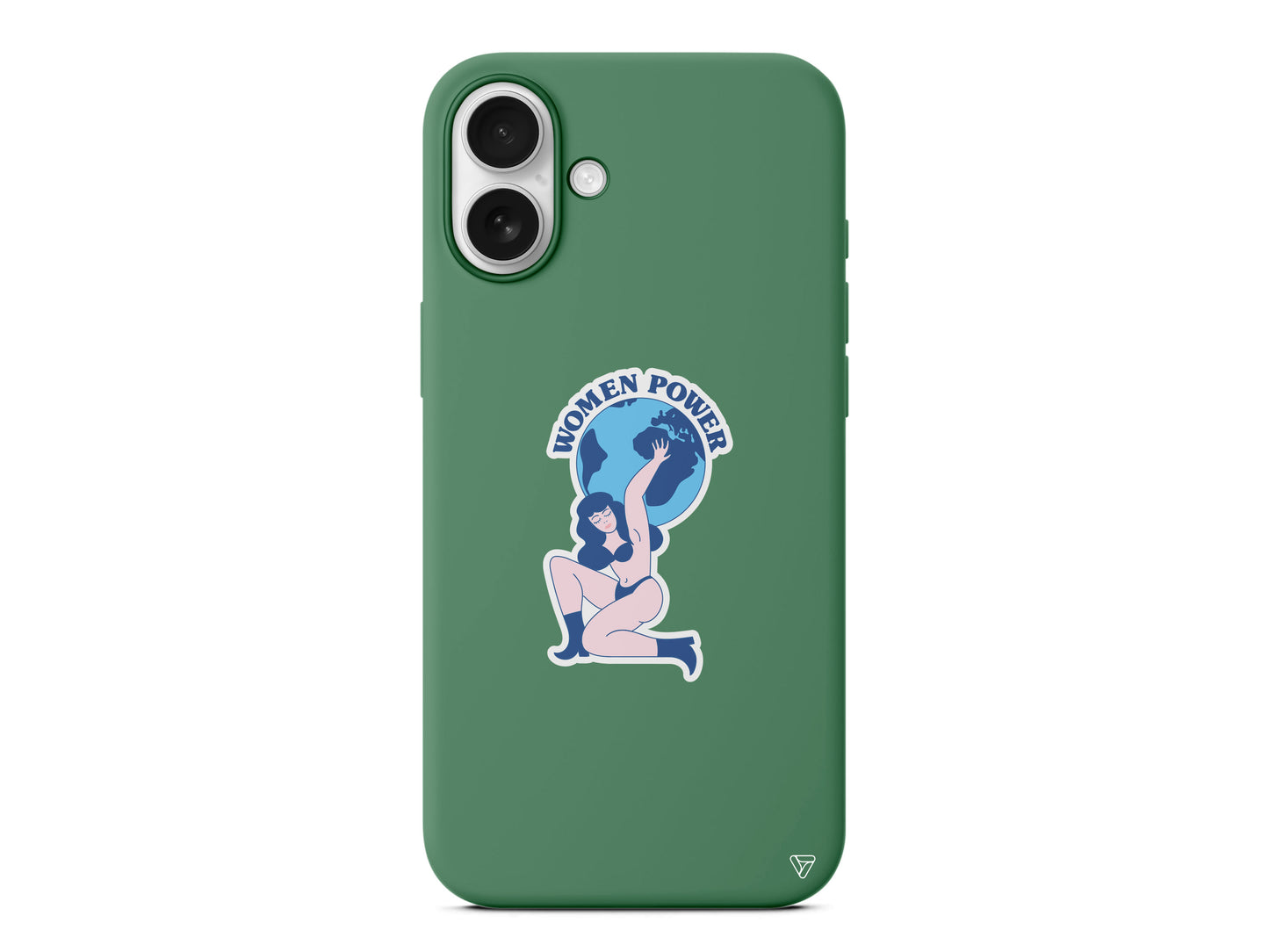 World Up Woman Lansman Model İçi Kadife Silikon Telefon Kılıfı