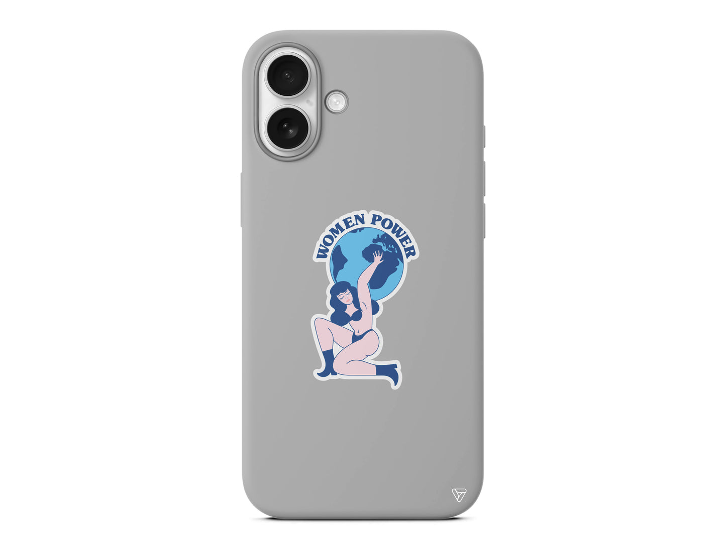 World Up Woman Lansman Model İçi Kadife Silikon Telefon Kılıfı