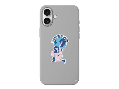 World Up Woman Lansman Model İçi Kadife Silikon Telefon Kılıfı