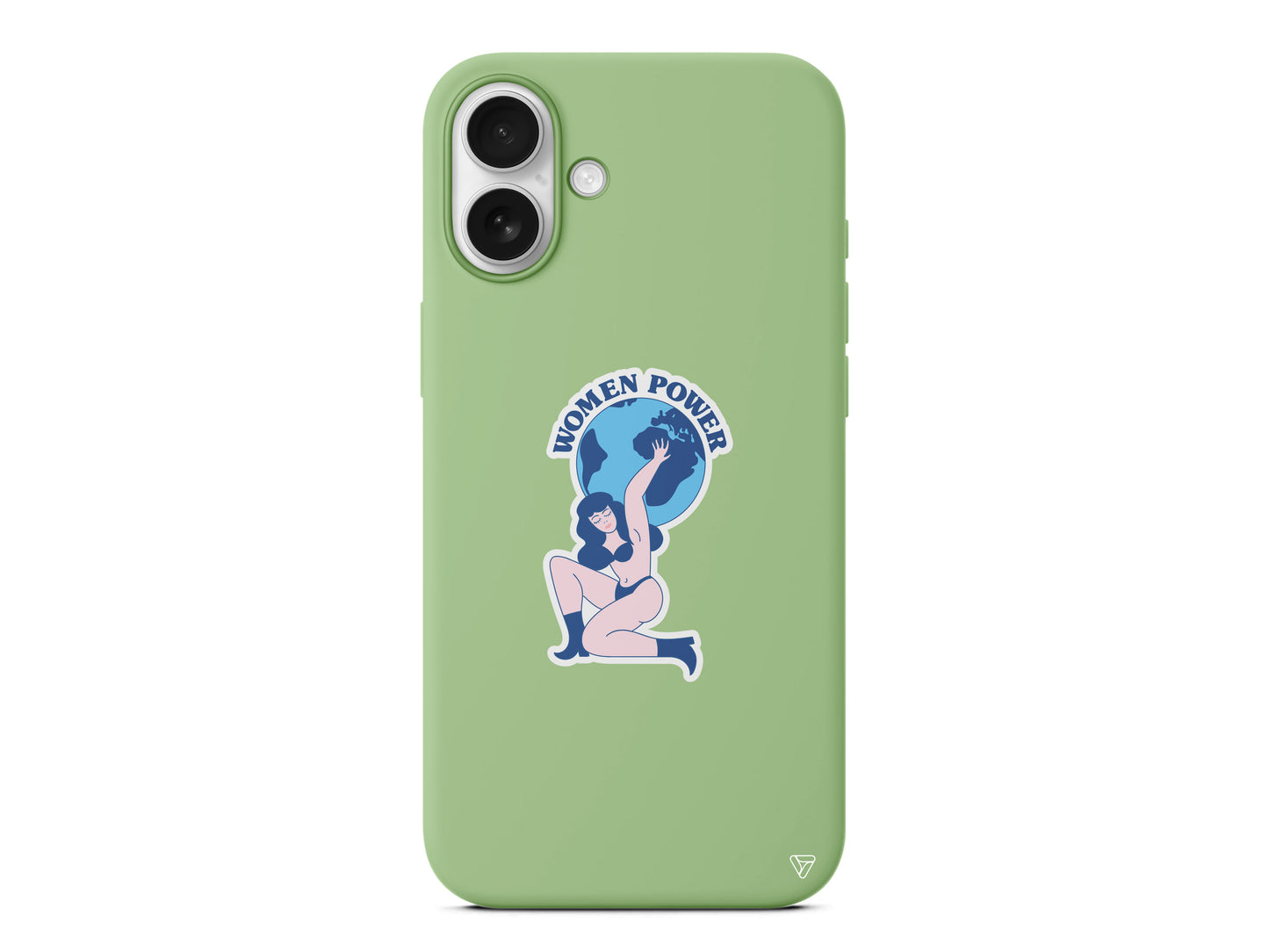 World Up Woman Lansman Model İçi Kadife Silikon Telefon Kılıfı