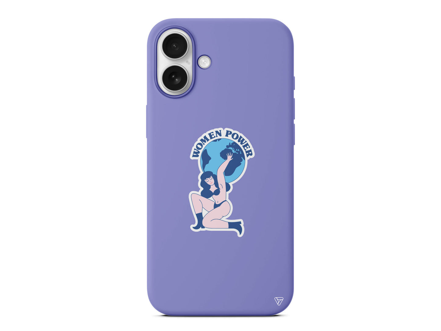 World Up Woman Lansman Model İçi Kadife Silikon Telefon Kılıfı