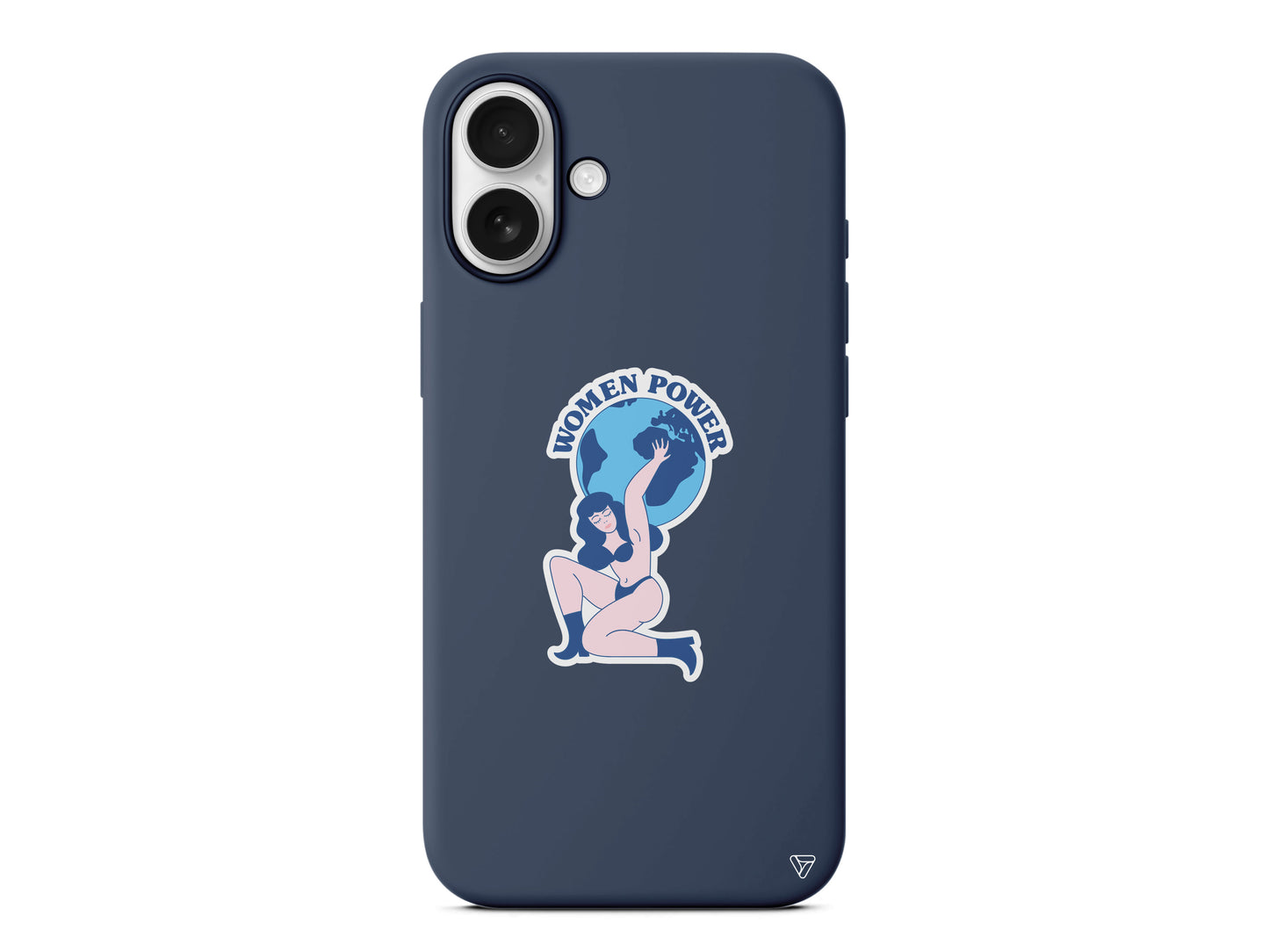 World Up Woman Lansman Model İçi Kadife Silikon Telefon Kılıfı