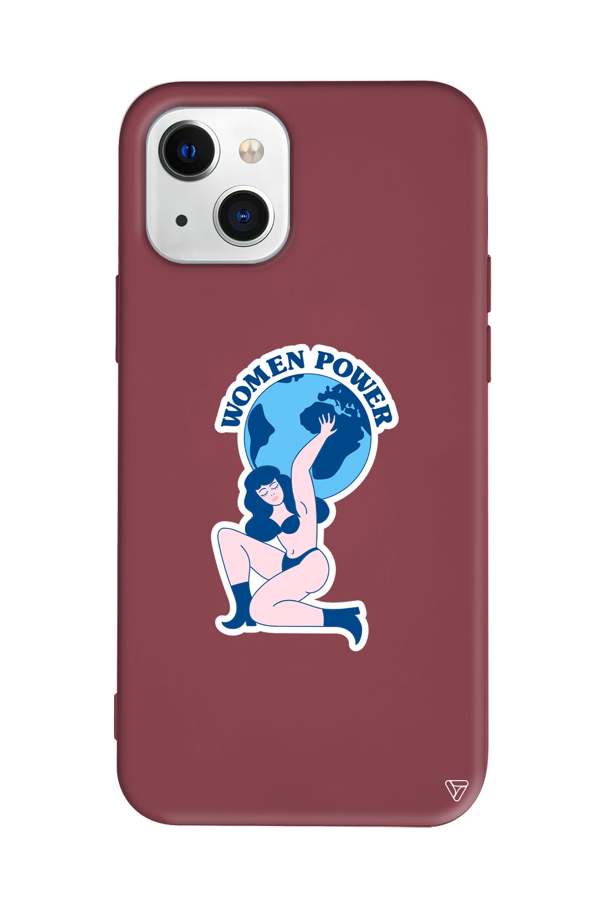 World Up Woman Lansman Model İçi Kadife Silikon Telefon Kılıfı