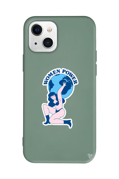 World Up Woman Lansman Model İçi Kadife Silikon Telefon Kılıfı – Plus Serisine Özel