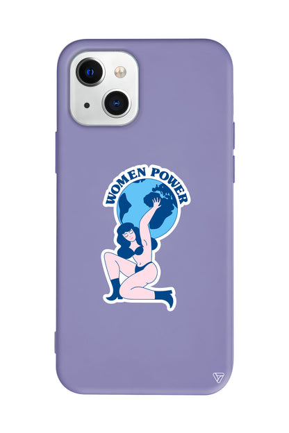 World Up Woman Lansman Model İçi Kadife Silikon Telefon Kılıfı – Plus Serisine Özel