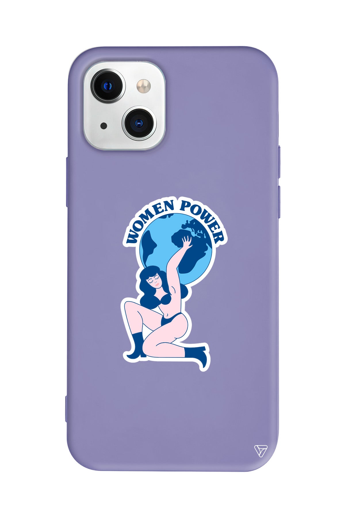 World Up Woman Lansman Model İçi Kadife Silikon Telefon Kılıfı