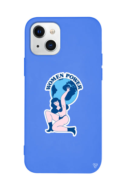 World Up Woman Lansman Model İçi Kadife Silikon Telefon Kılıfı