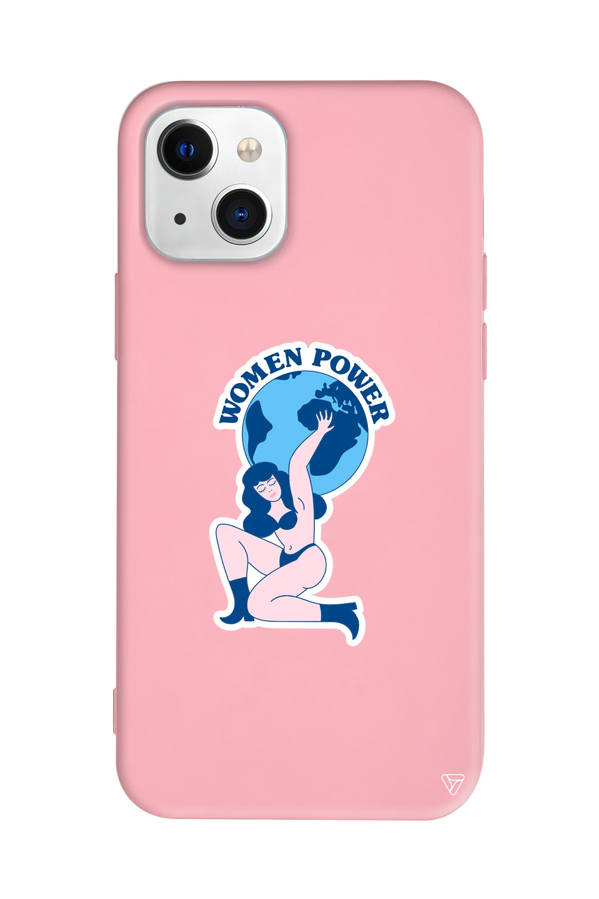 World Up Woman Lansman Model İçi Kadife Silikon Telefon Kılıfı