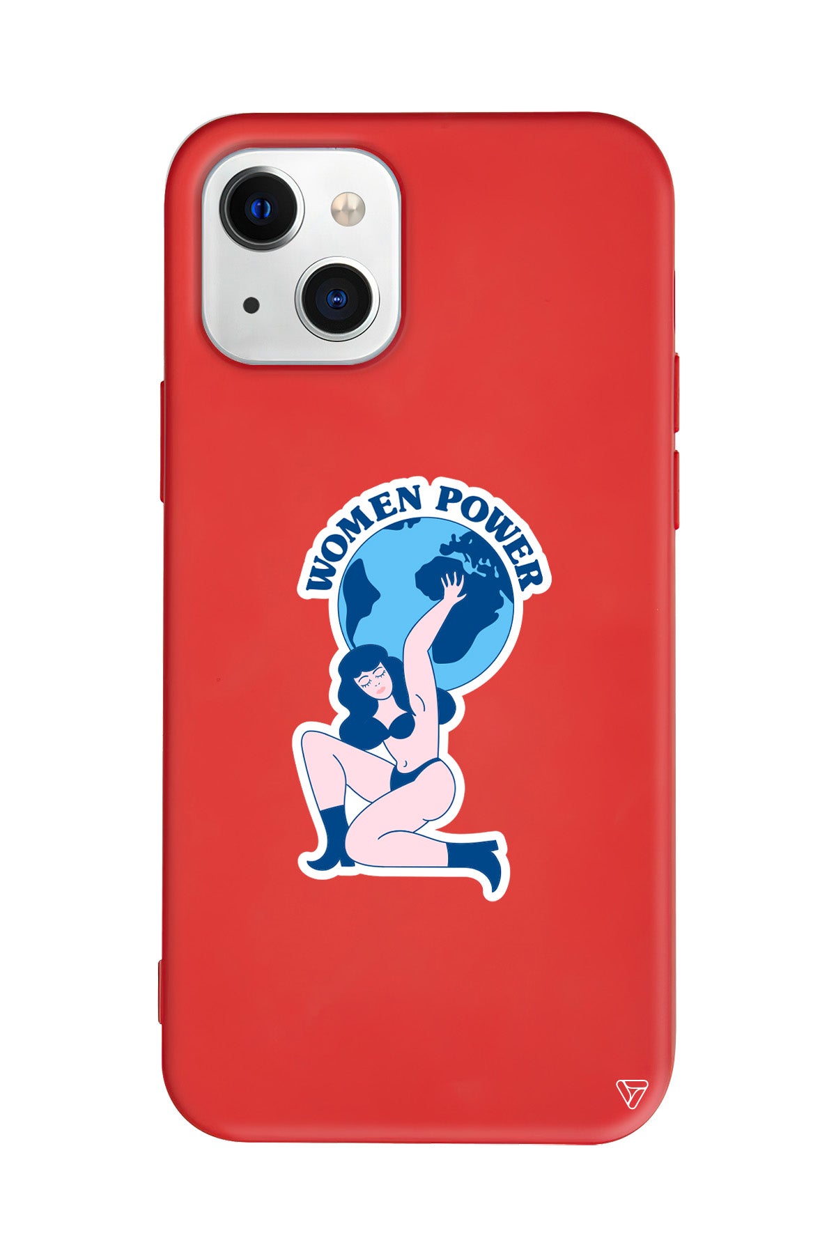 World Up Woman Lansman Model İçi Kadife Silikon Telefon Kılıfı – Plus Serisine Özel