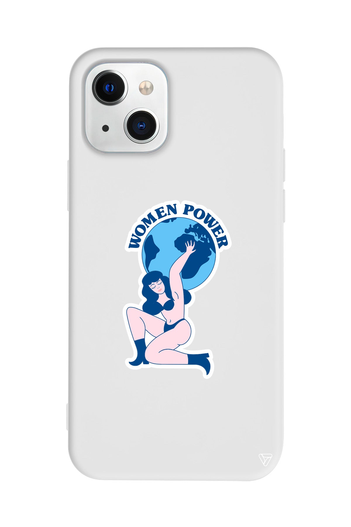 World Up Woman Lansman Model İçi Kadife Silikon Telefon Kılıfı