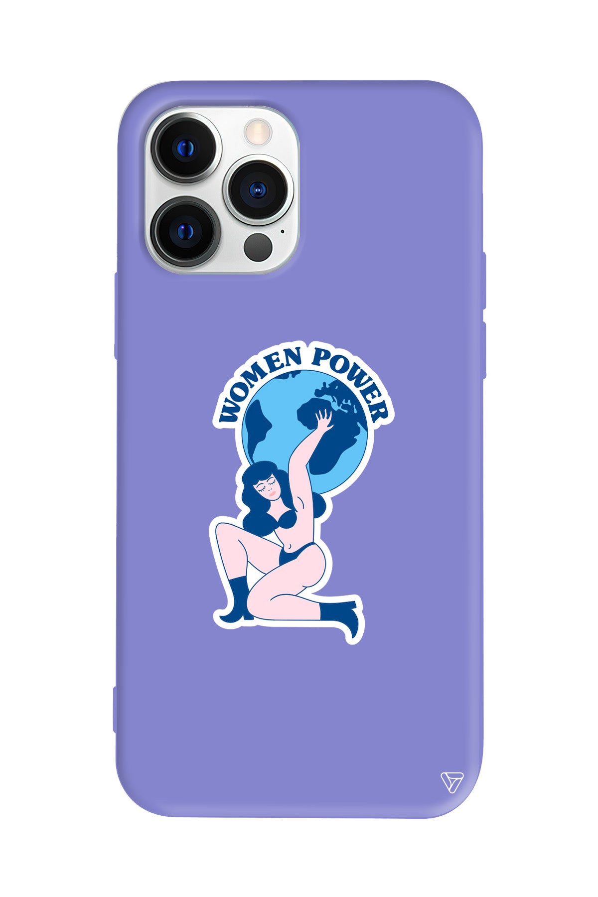 World Up Woman Lansman Model İçi Kadife Silikon Telefon Kılıfı