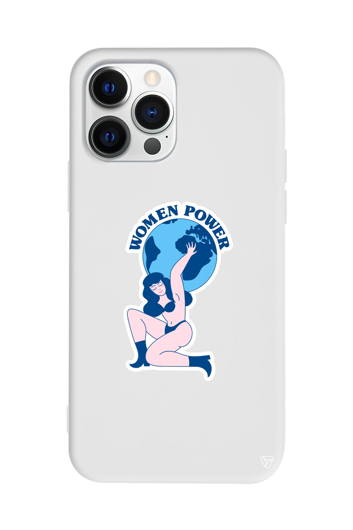 World Up Woman Lansman Model İçi Kadife Silikon Telefon Kılıfı