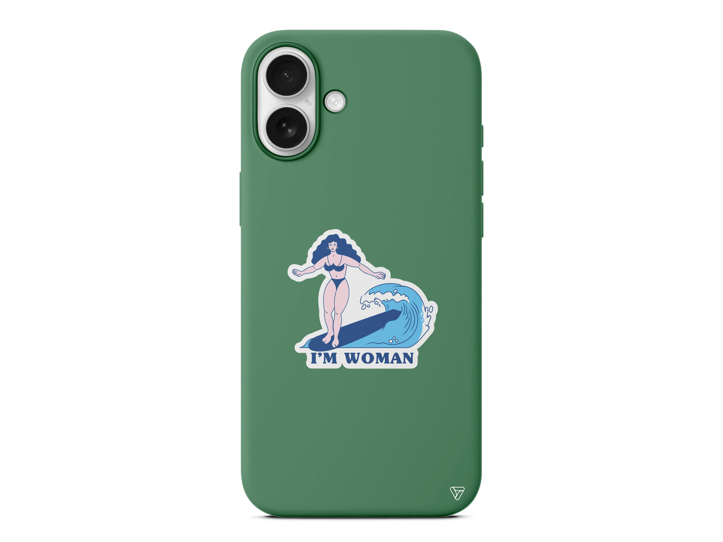 Surf Queen Lansman Model İçi Kadife Silikon Telefon Kılıfı – Plus Serisine Özel