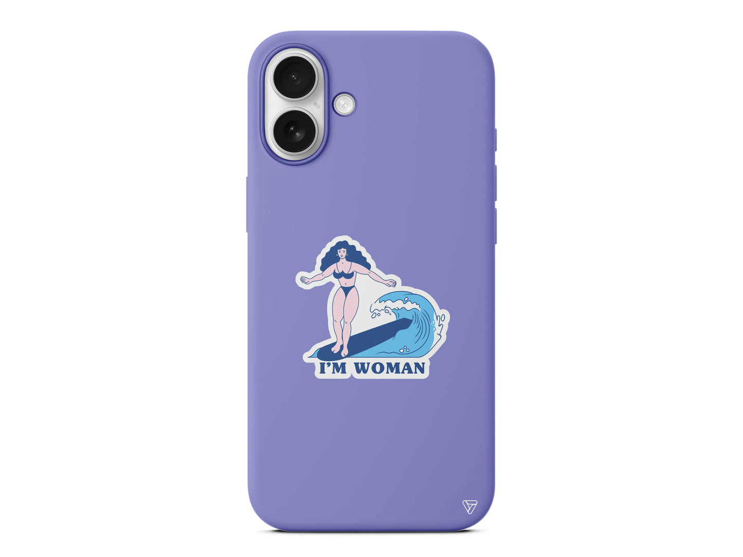 Surf Queen Lansman Model İçi Kadife Silikon Telefon Kılıfı – Plus Serisine Özel