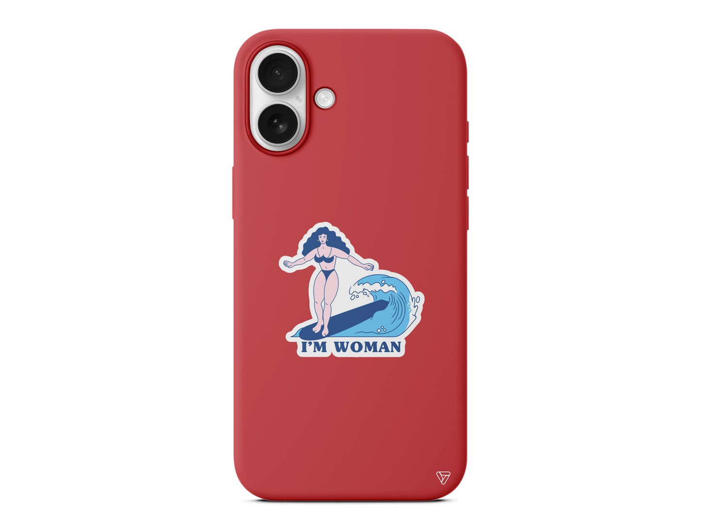 Surf Queen Lansman Model İçi Kadife Silikon Telefon Kılıfı – Plus Serisine Özel