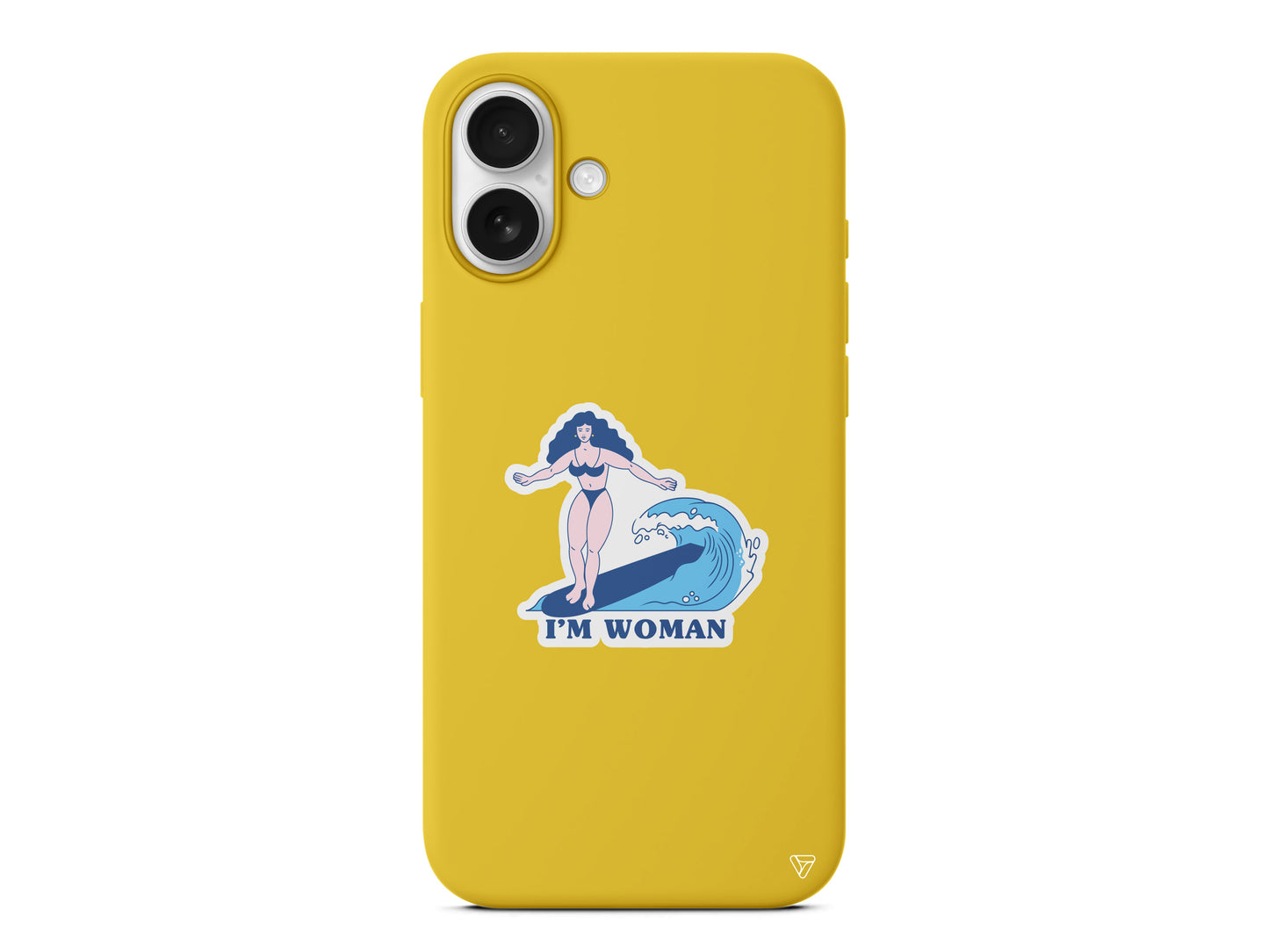 Surf Queen Lansman Model İçi Kadife Silikon Telefon Kılıfı – Plus Serisine Özel