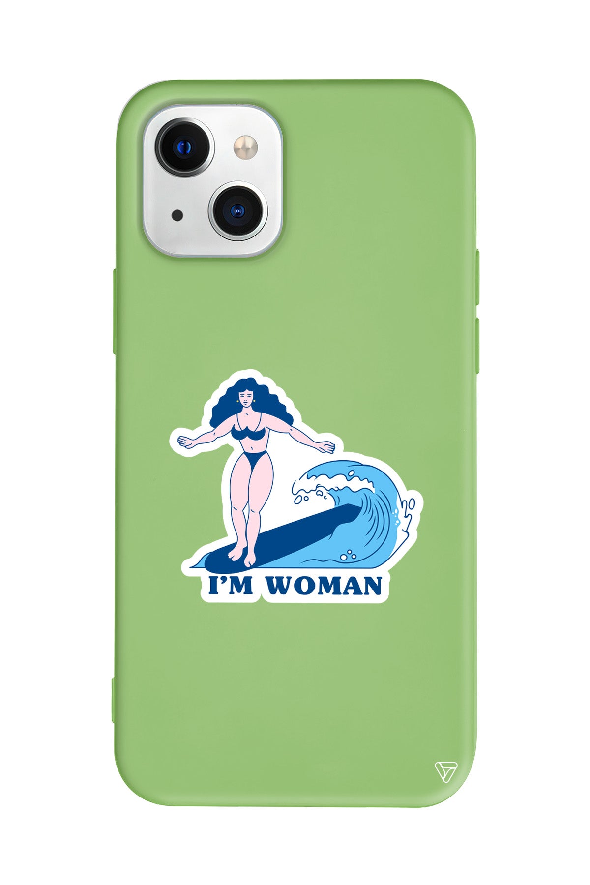 Surf Queen Lansman Model İçi Kadife Silikon Telefon Kılıfı – Plus Serisine Özel