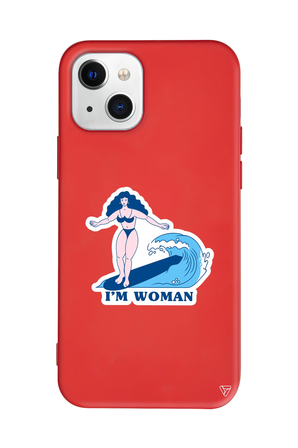 Surf Queen Lansman Model İçi Kadife Silikon Telefon Kılıfı – Plus Serisine Özel