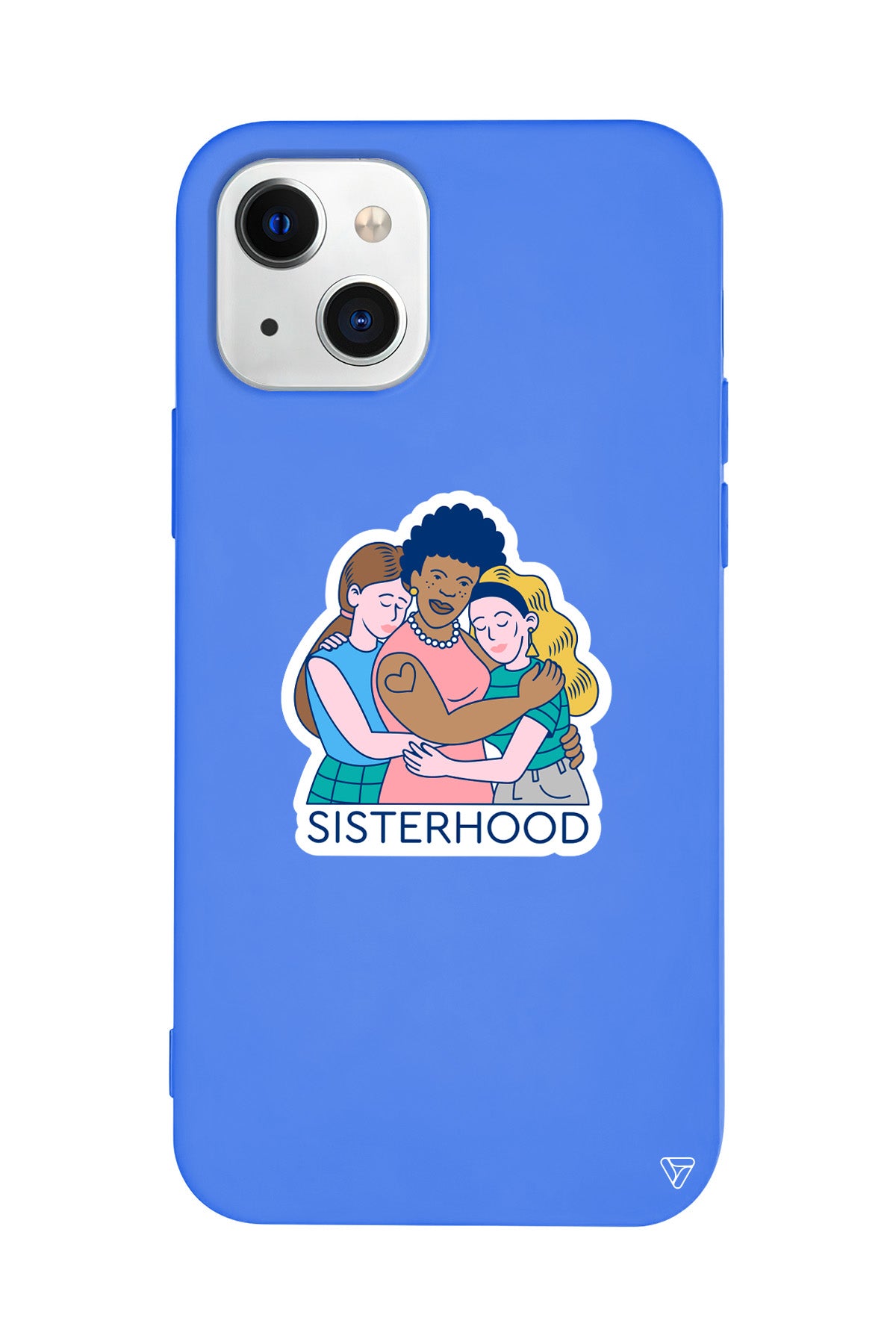 Sisterhood Lansman Model İçi Kadife Silikon Telefon Kılıfı – Plus Serisine Özel