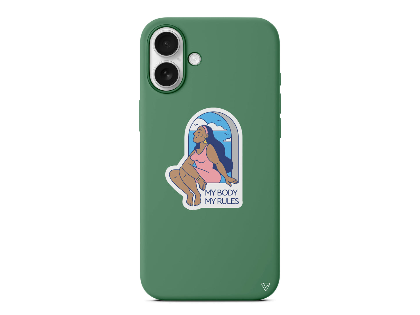 My Rules! Lansman Model İçi Kadife Silikon Telefon Kılıfı