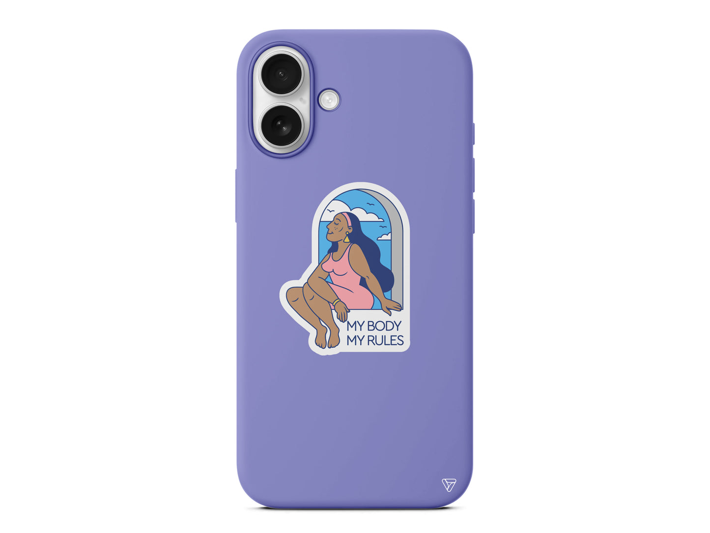 My Rules! Lansman Model İçi Kadife Silikon Telefon Kılıfı – Plus Serisine Özel