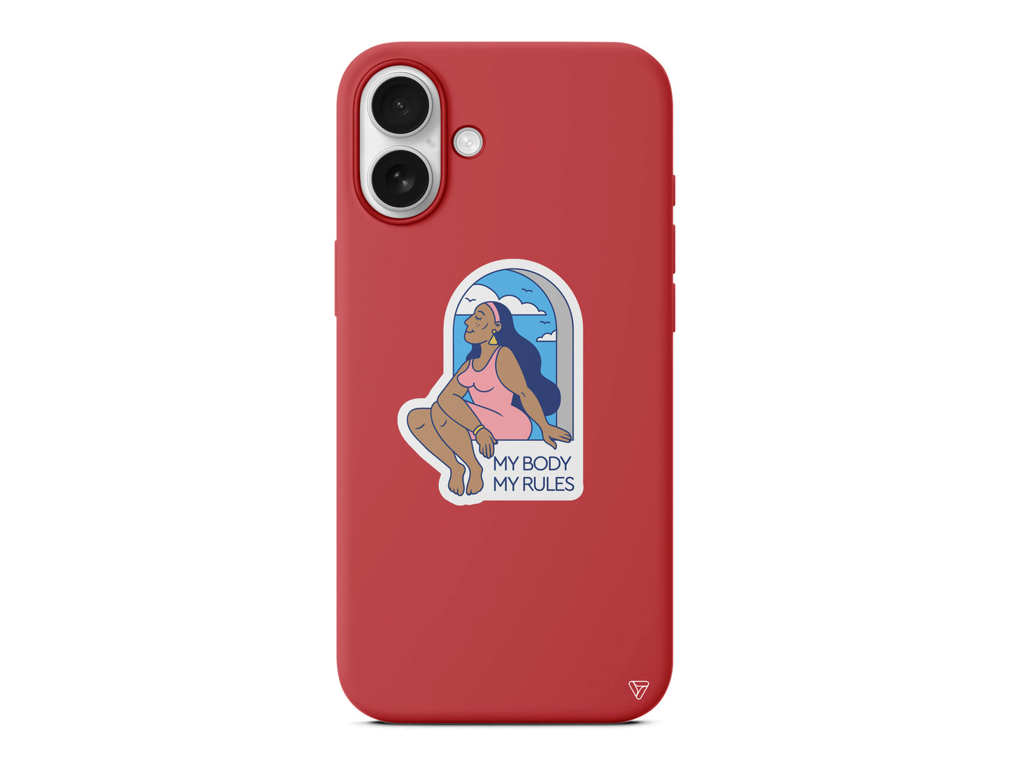 My Rules! Lansman Model İçi Kadife Silikon Telefon Kılıfı – Plus Serisine Özel