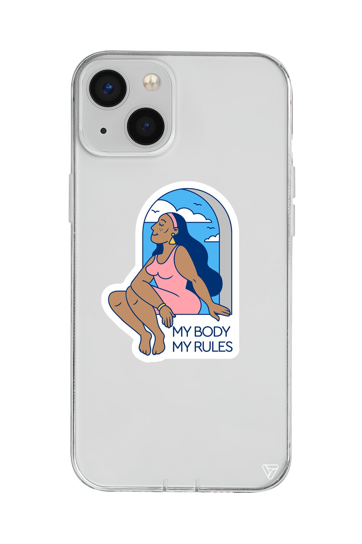 My Rules! Lansman Model İçi Kadife Silikon Telefon Kılıfı