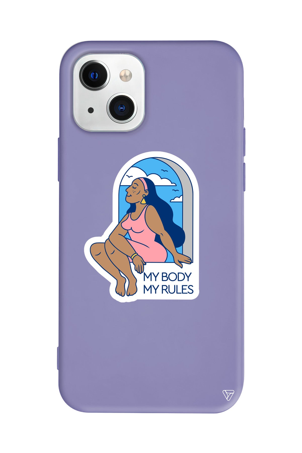 My Rules! Lansman Model İçi Kadife Silikon Telefon Kılıfı – Plus Serisine Özel