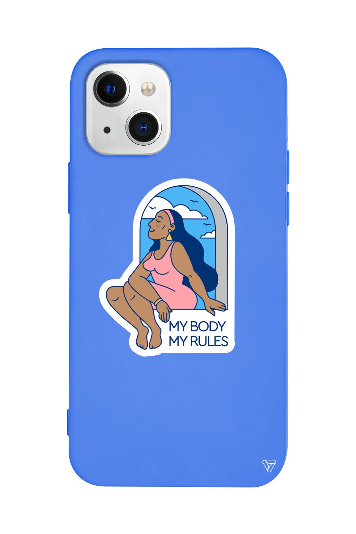 My Rules! Lansman Model İçi Kadife Silikon Telefon Kılıfı