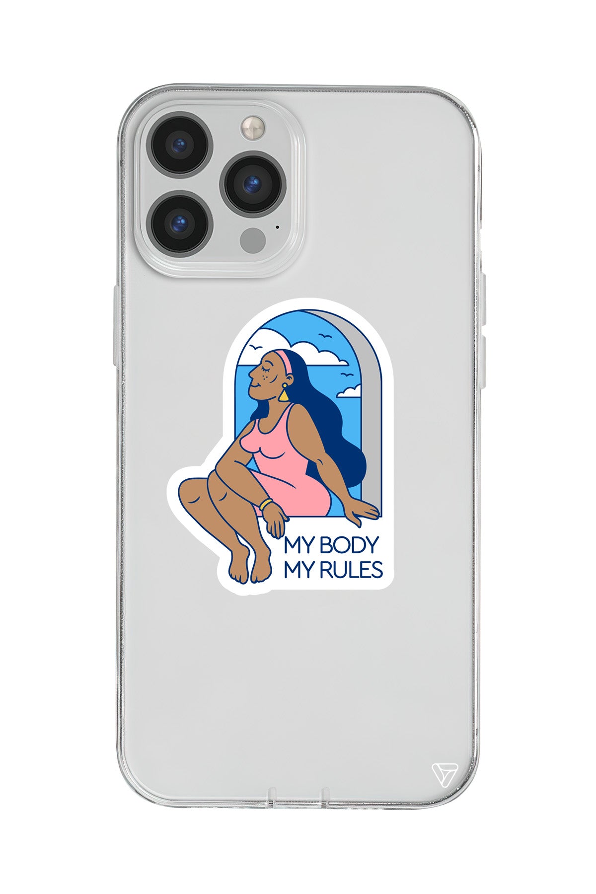 My Rules! Lansman Model İçi Kadife Silikon Telefon Kılıfı