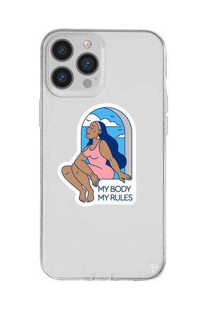 My Rules! Lansman Model İçi Kadife Silikon Telefon Kılıfı