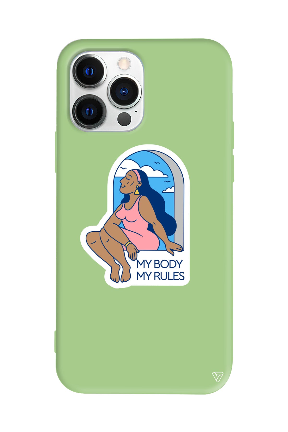 My Rules! Lansman Model İçi Kadife Silikon Telefon Kılıfı