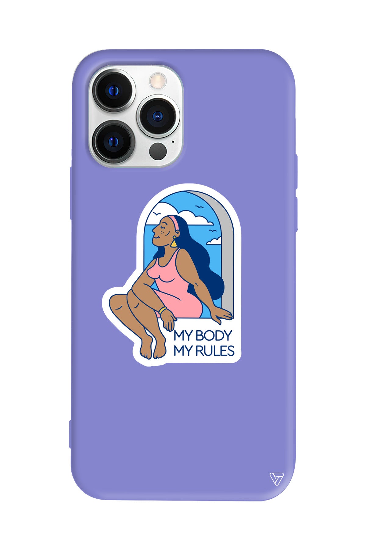 My Rules! Lansman Model İçi Kadife Silikon Telefon Kılıfı