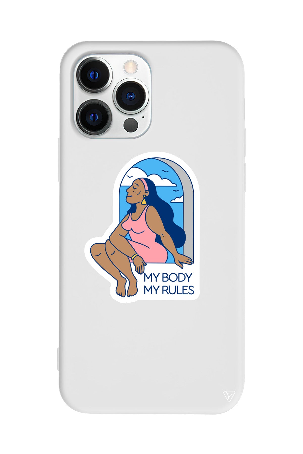 My Rules! Lansman Model İçi Kadife Silikon Telefon Kılıfı