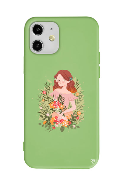 Bloom and Feel Lansman Model İçi Kadife Silikon Telefon Kılıfı