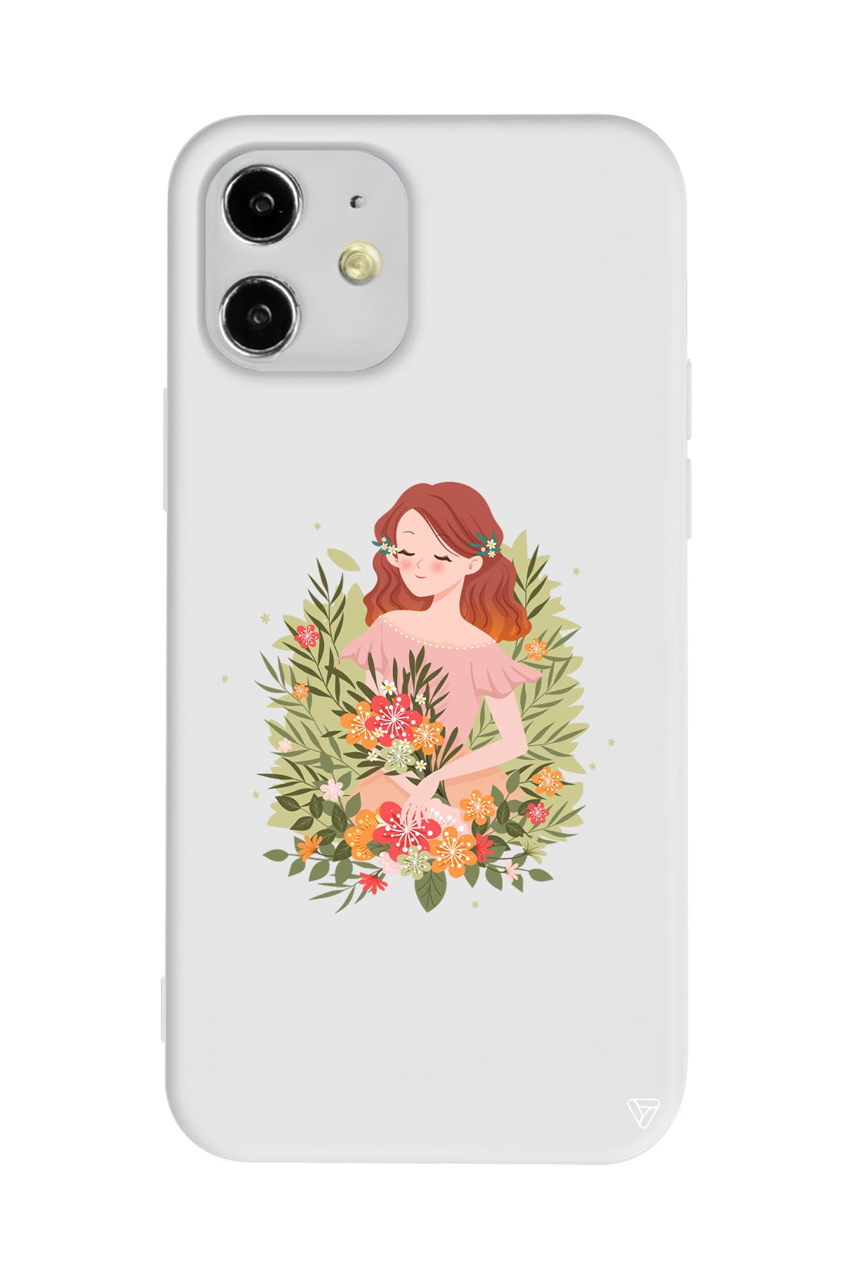 Bloom and Feel Lansman Model İçi Kadife Silikon Telefon Kılıfı