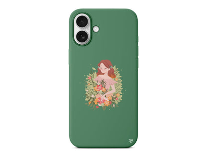 Bloom and Feel Lansman Model İçi Kadife Silikon Telefon Kılıfı – Plus Serisine Özel