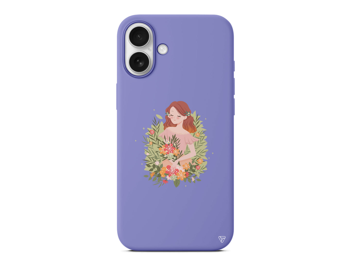 Bloom and Feel Lansman Model İçi Kadife Silikon Telefon Kılıfı