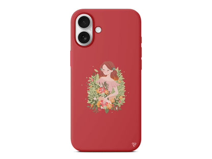 Bloom and Feel Lansman Model İçi Kadife Silikon Telefon Kılıfı – Plus Serisine Özel